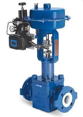 FCT PTFE Lined Globe Control Valve