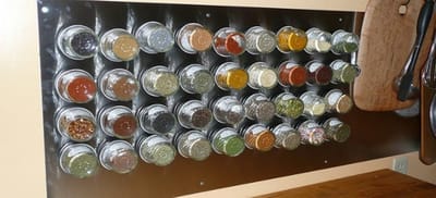 Handcraft a Magnetic Spice Rack