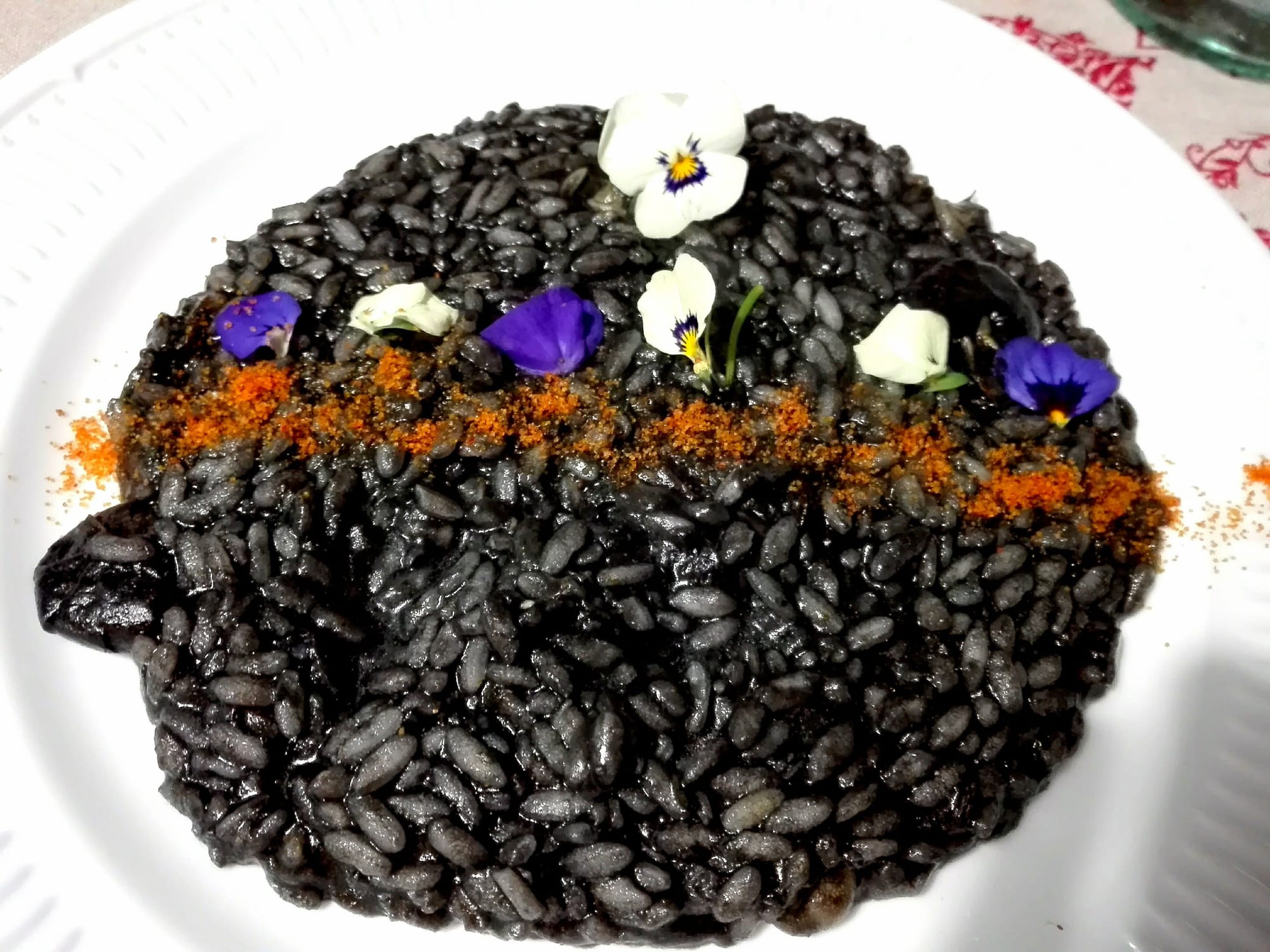 RISOTTO AL NERO DI SEPPIA