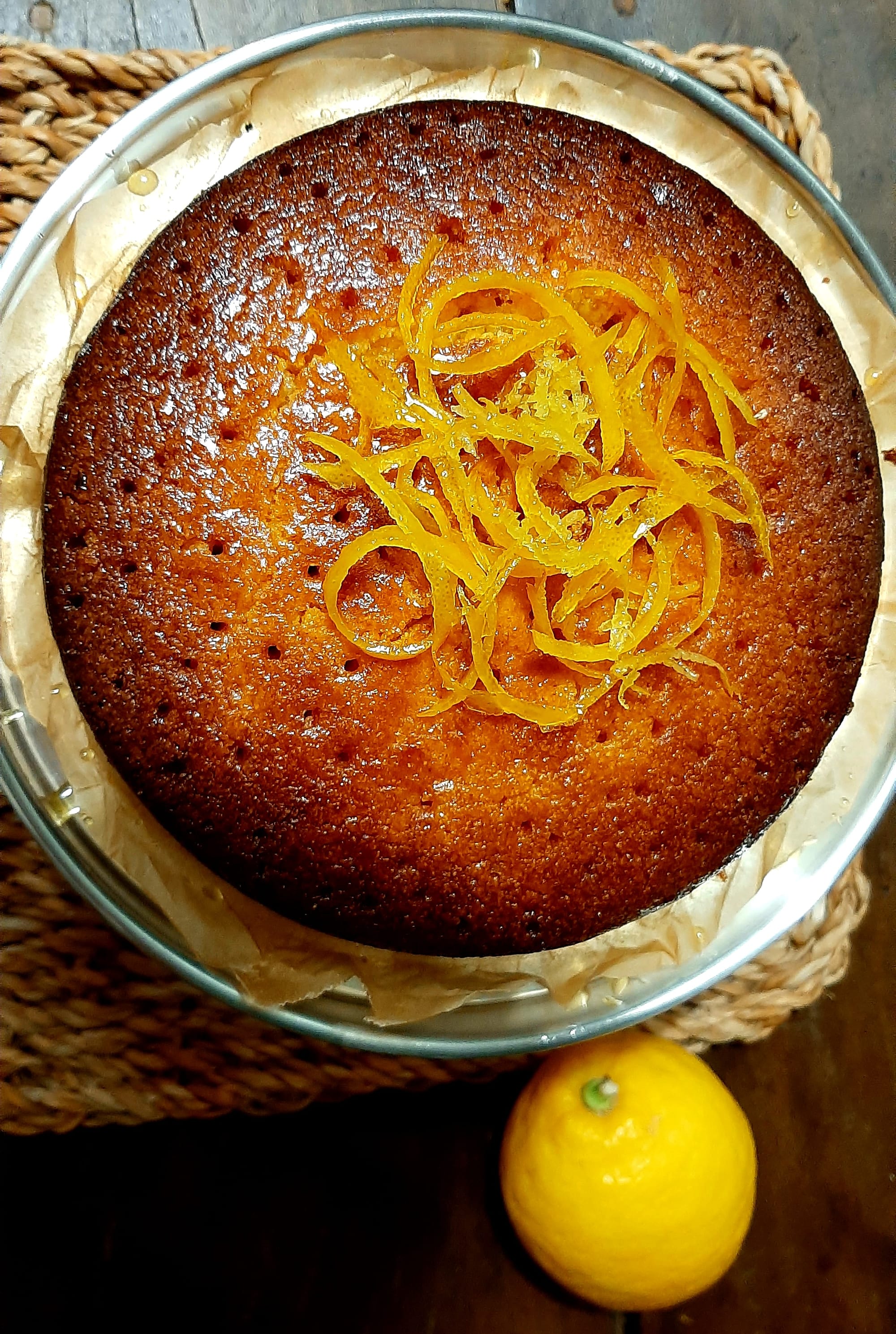 TORTA DI POLENTA AL LIMONE 🍋🍋🍋