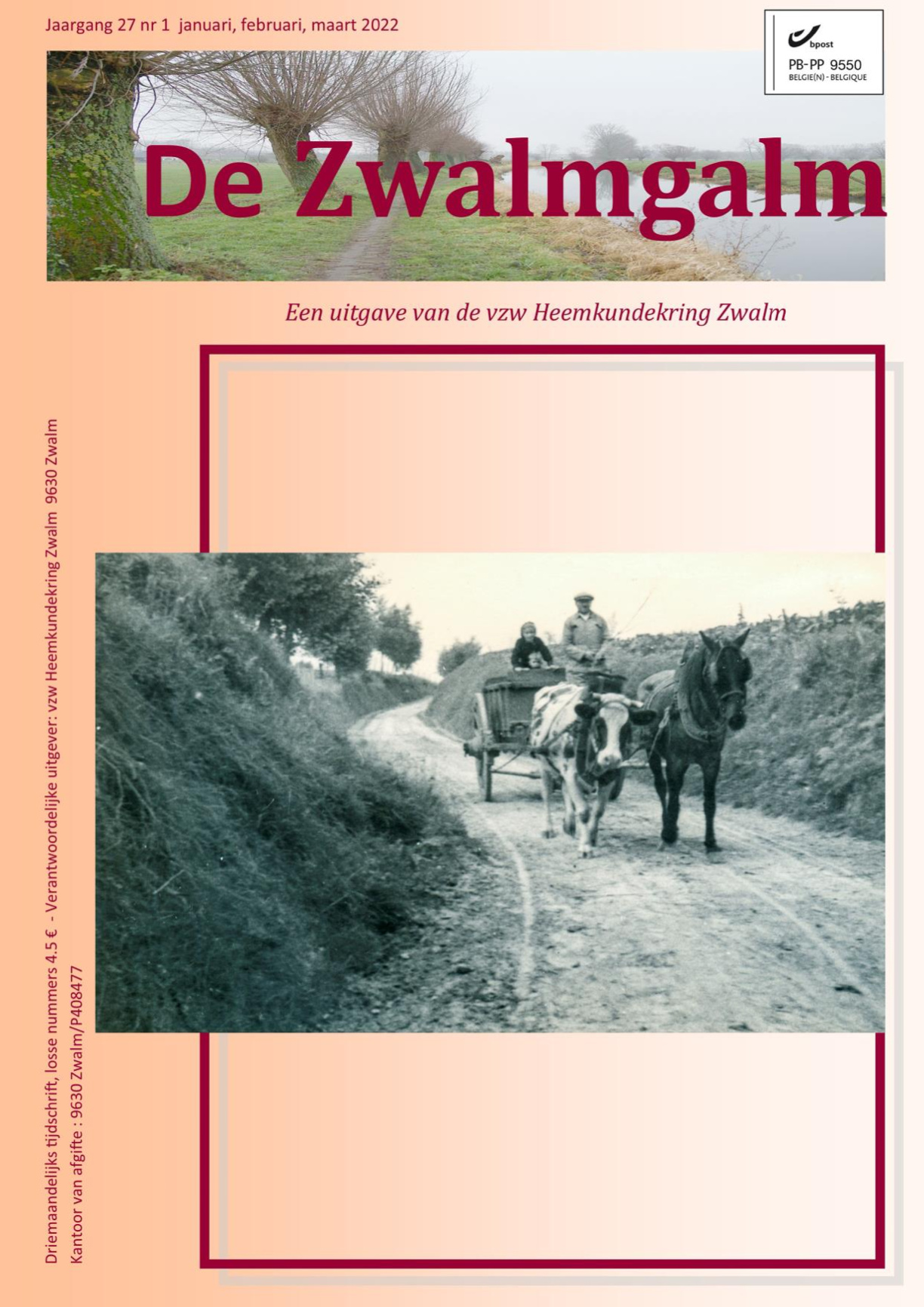 De Zwalmgalm, jg. 27, 2022 - nr. 1