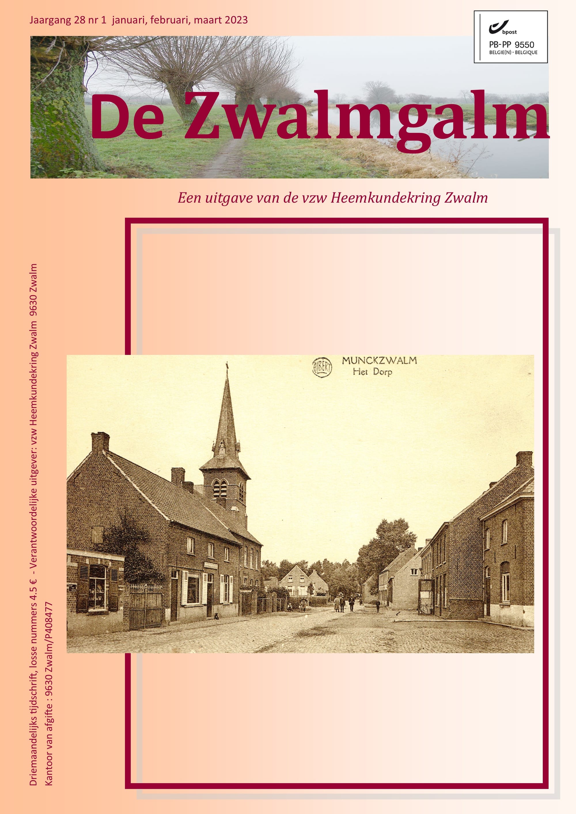 DE ZWALMGALM, JG. 28, 2023 - NR. 1