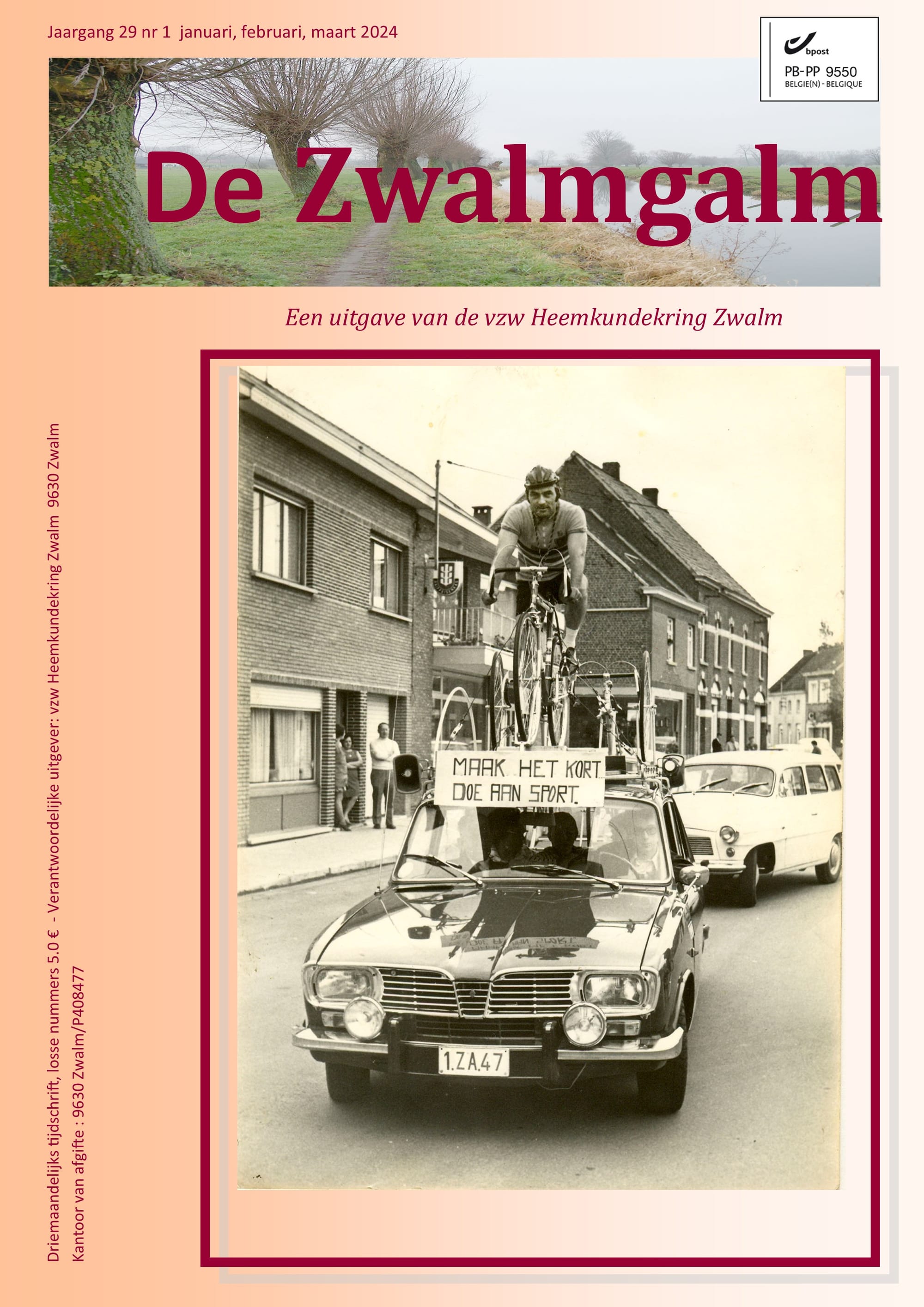 DE ZWALMGALM, JG. 29, 2024 - NR. 1