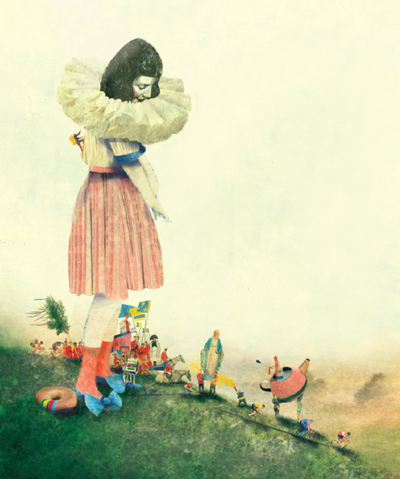 Gerarda en het erfgoedfeest met illustraties van Alain Verster