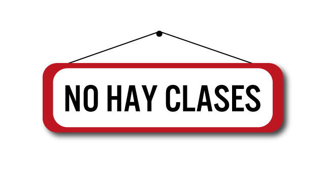 24 DE AGOSTO: NO SE DICTAN CLASES