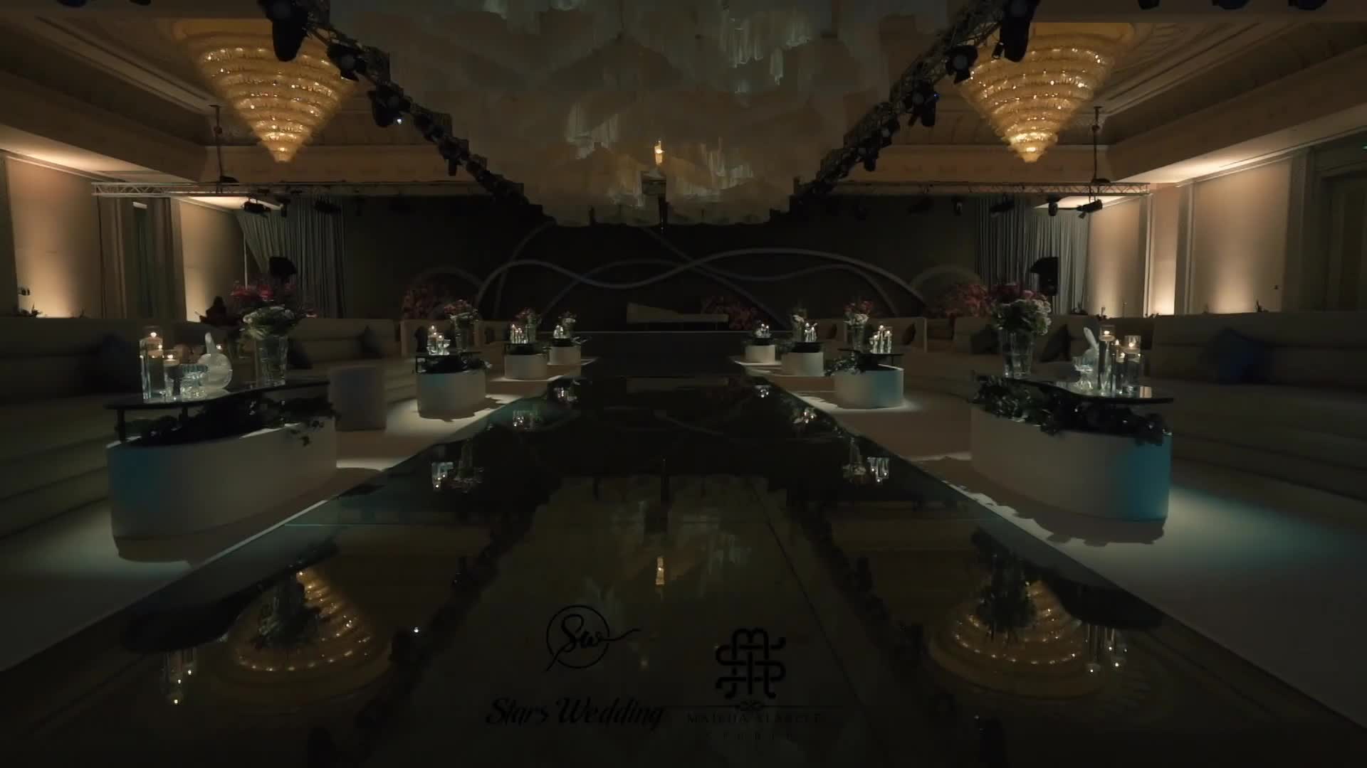 تفاصيل قاعات الافراح 