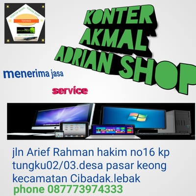 konter akmal adrian shop laptop