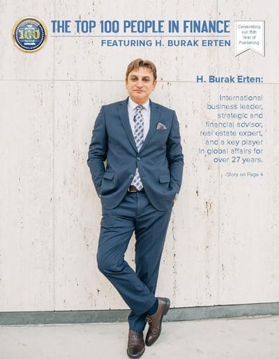 Mr. H. Burak Erten's Recognition in the Top100 Magazine for Finance Professionals 2023