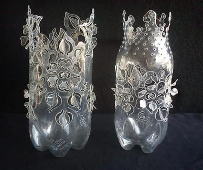 15 ý tưởng sáng tạo để tái chế chai nhựa làm bình trang trí