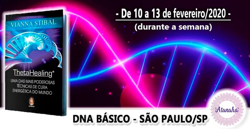 Curso de ThetaHealing® - DNA Básico (durante a semana)