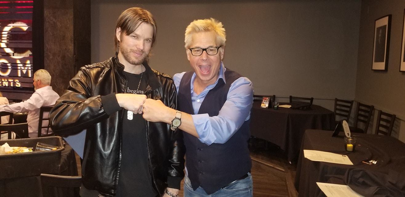 Brenton Tyler Hoffmann with Kato Kaelin