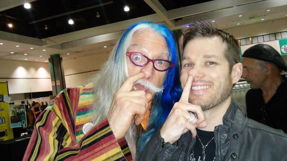 Brenton Tyler Hoffmann with the Lenegendary Patch Adams