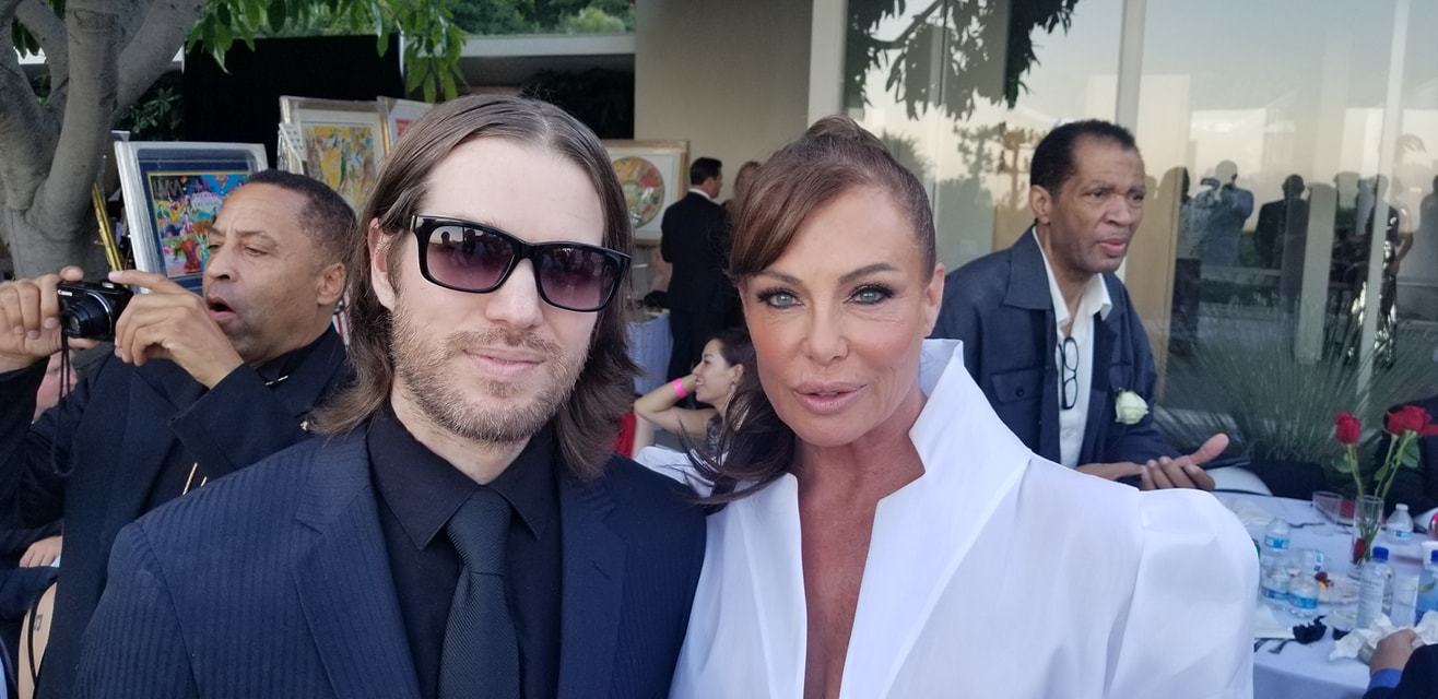 Brenton Tyler Hoffmann with Kelly LeBrock