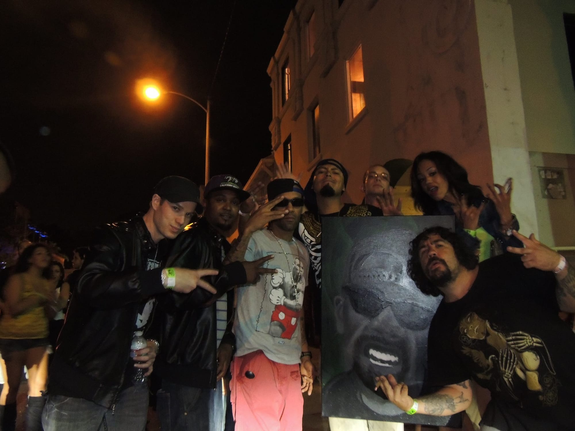 Brenton Tyler Hoffmann with Redman from WUTANG Clan