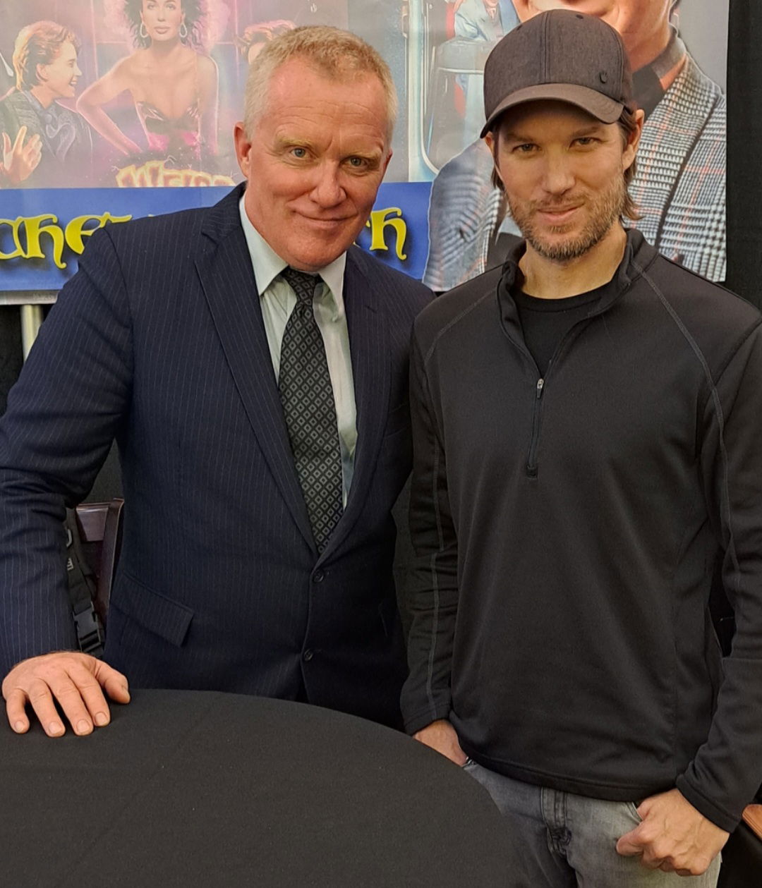 Brenton Hoffmann with Anthony Michael Hall