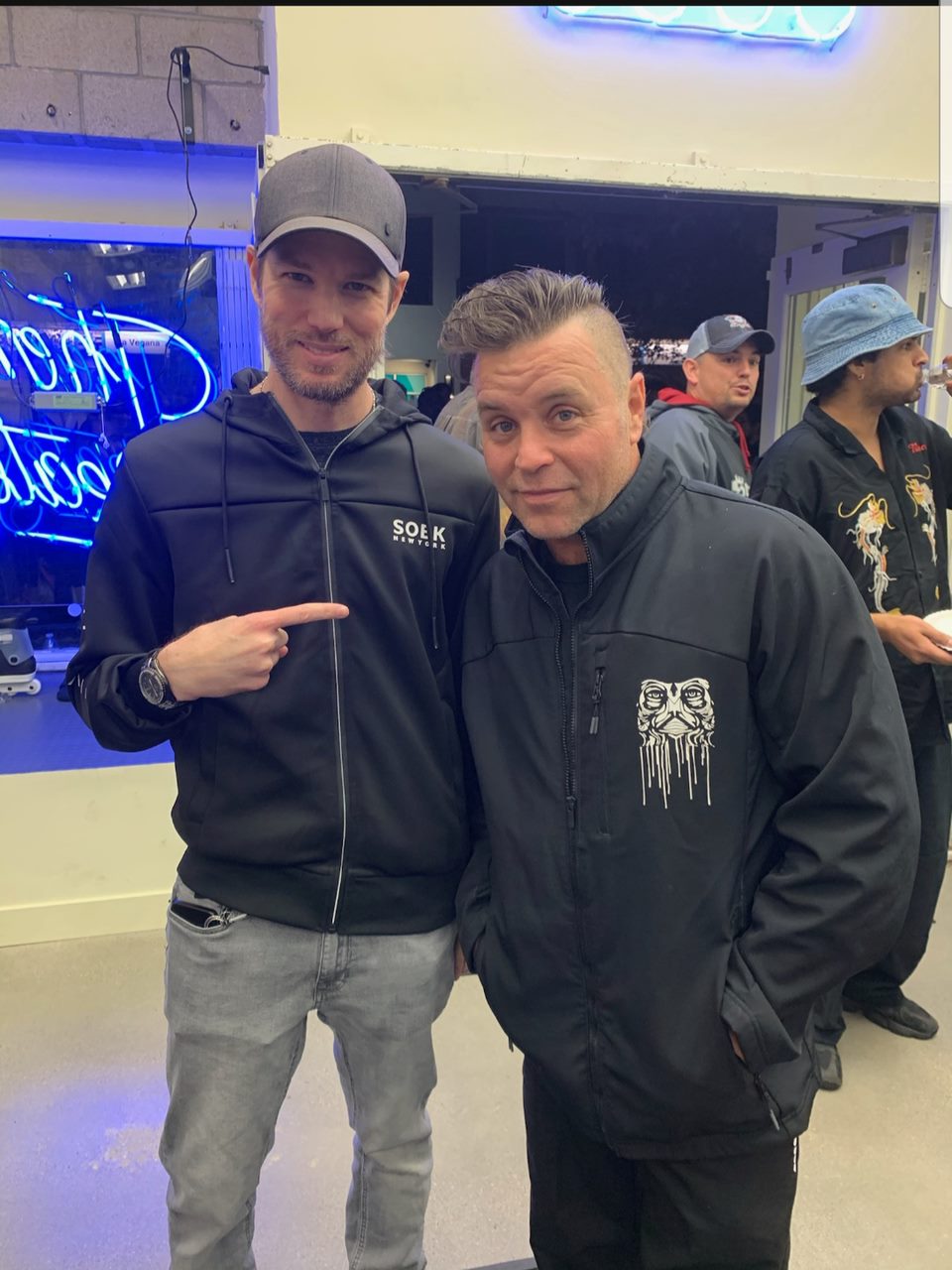 Brenton Tyler Hoffmann with Chris Edwards