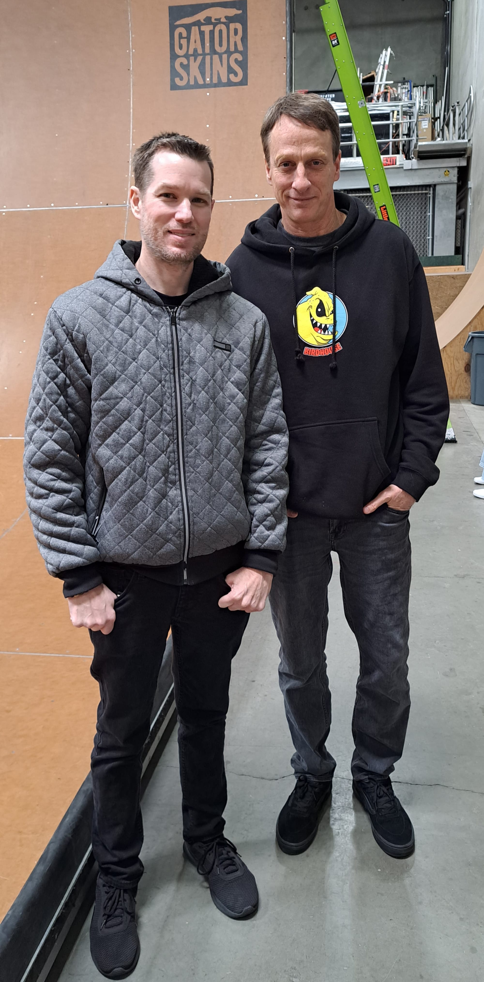Brenton Tyler Hoffmann with Tony Hawk