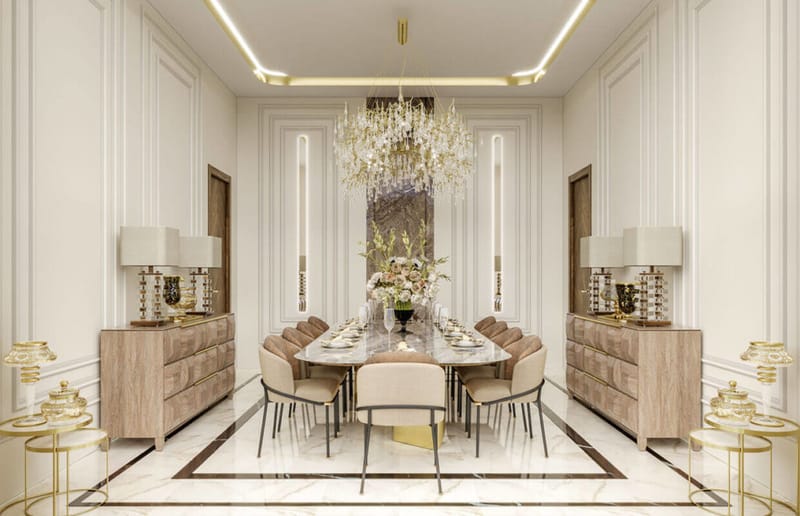 Mách bạn kinh nghiệm thiết kế và thi công nội thất biệt thự