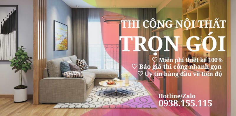 Công ty Thiết kế - Xây dựng - Sản xuất nội thất Phòng Khách Đẹp