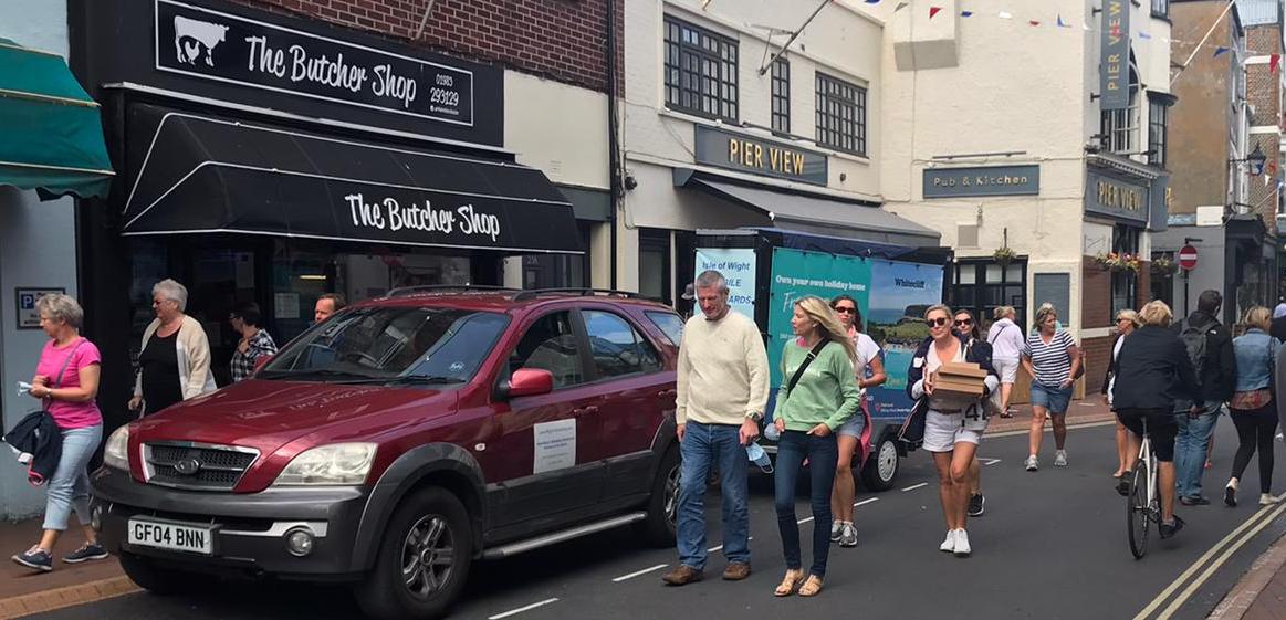 Isle of Wight Billboard ADVERTISING