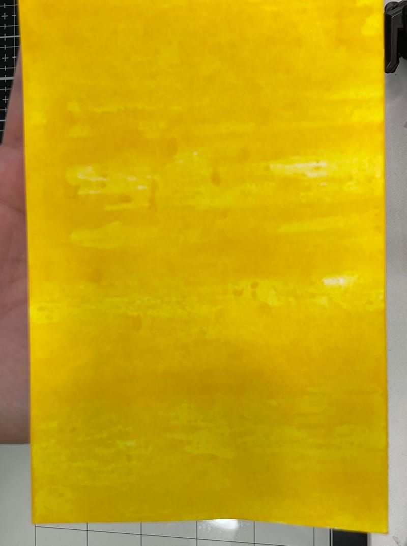 Easy fast distress ink background