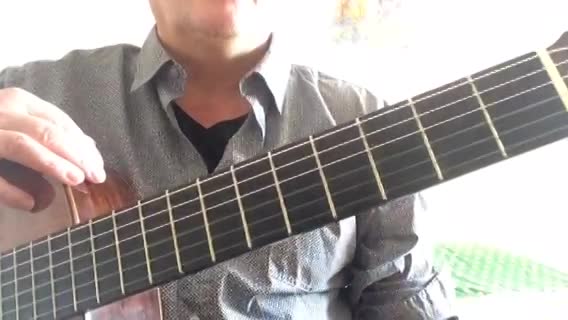 les notes sur la corde 1