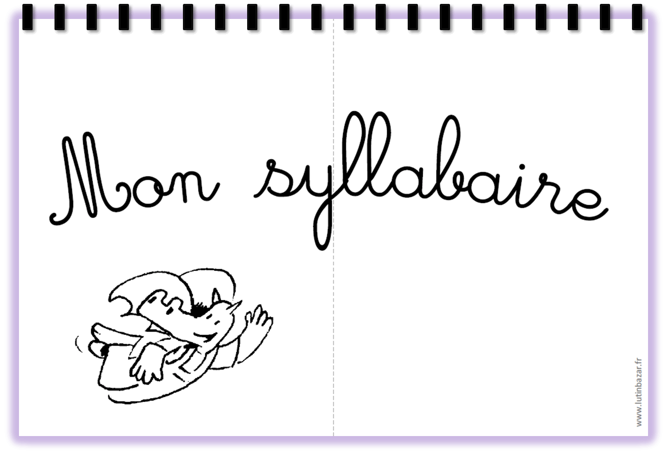 je lis des syllabes