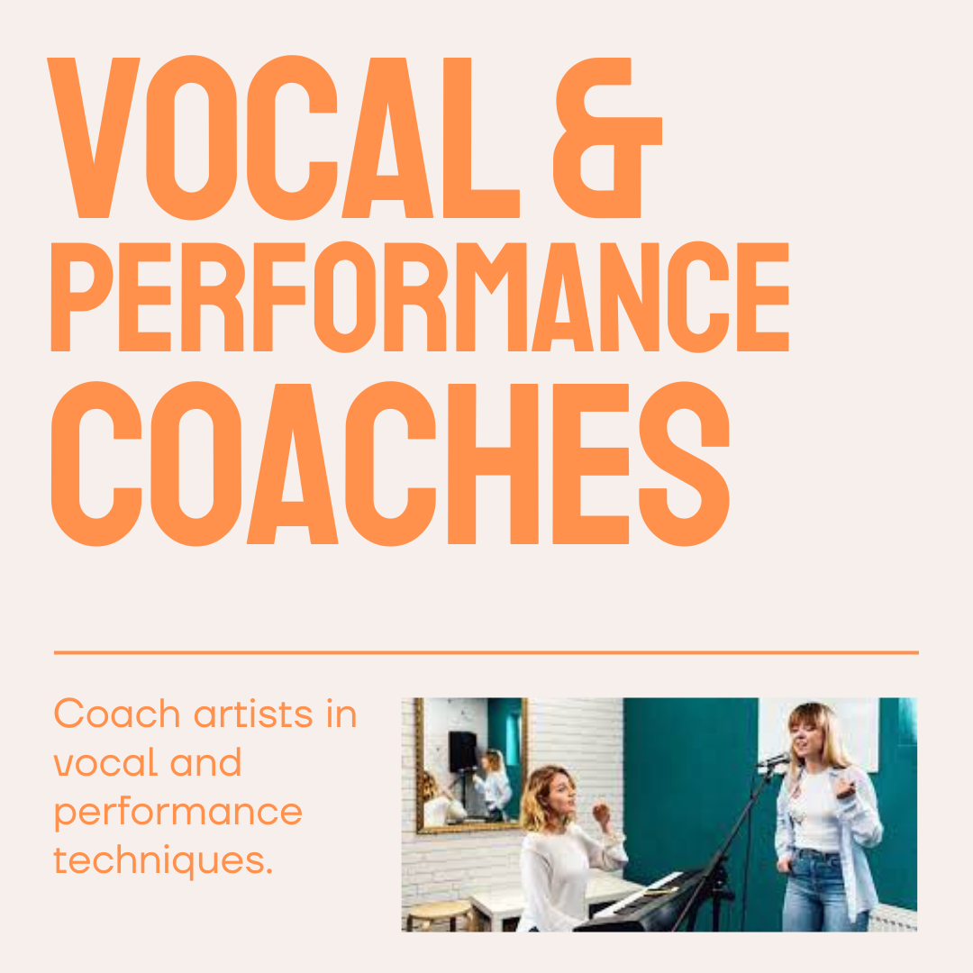 Vocal & Performance Coaches