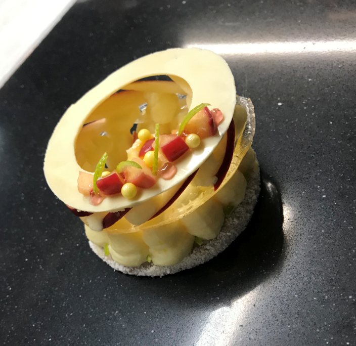 Entremet Le love coco pomme pour 2 personnes