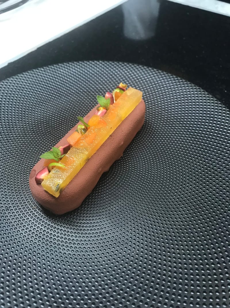 Recette Entremet rocher fruité chocolaté pour 4 personnes