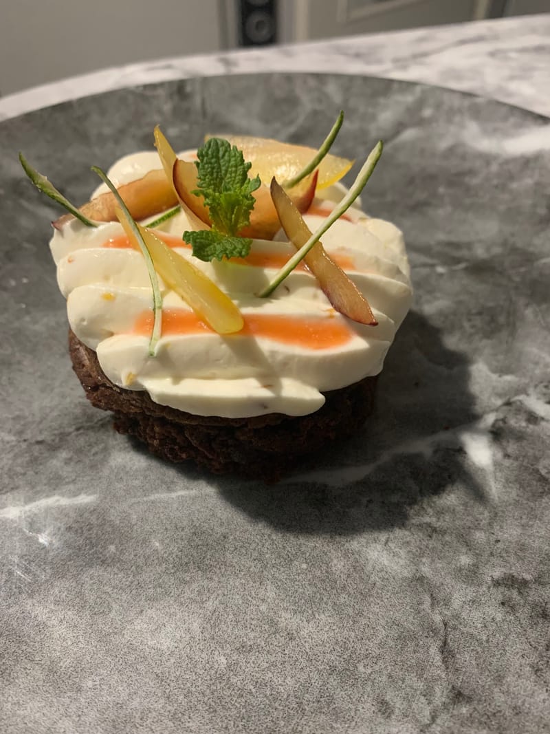 Brownie prunier  pour 4 personnes