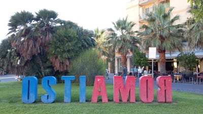 Ostia - plaża w okolicach Rzymu