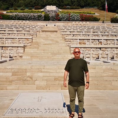 Monte Cassino - klasztor - cmentarz żołnierzy polskich