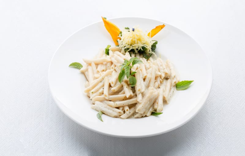 مكرونة كريمة