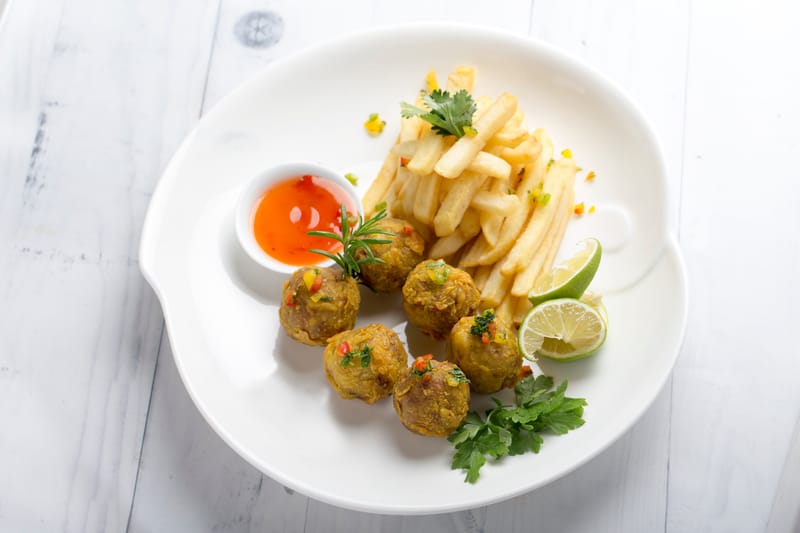 كفتة جمبري مقلي