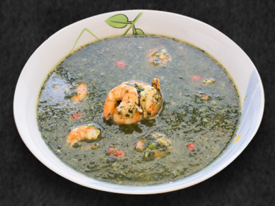 ملوخية جمبري