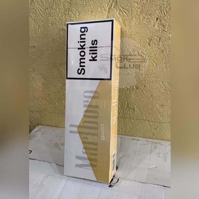 Marlboro gold (ซองแข็งดิวตี้ฟรี)