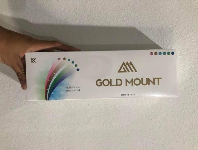 Gold mount multi flavour surprise click