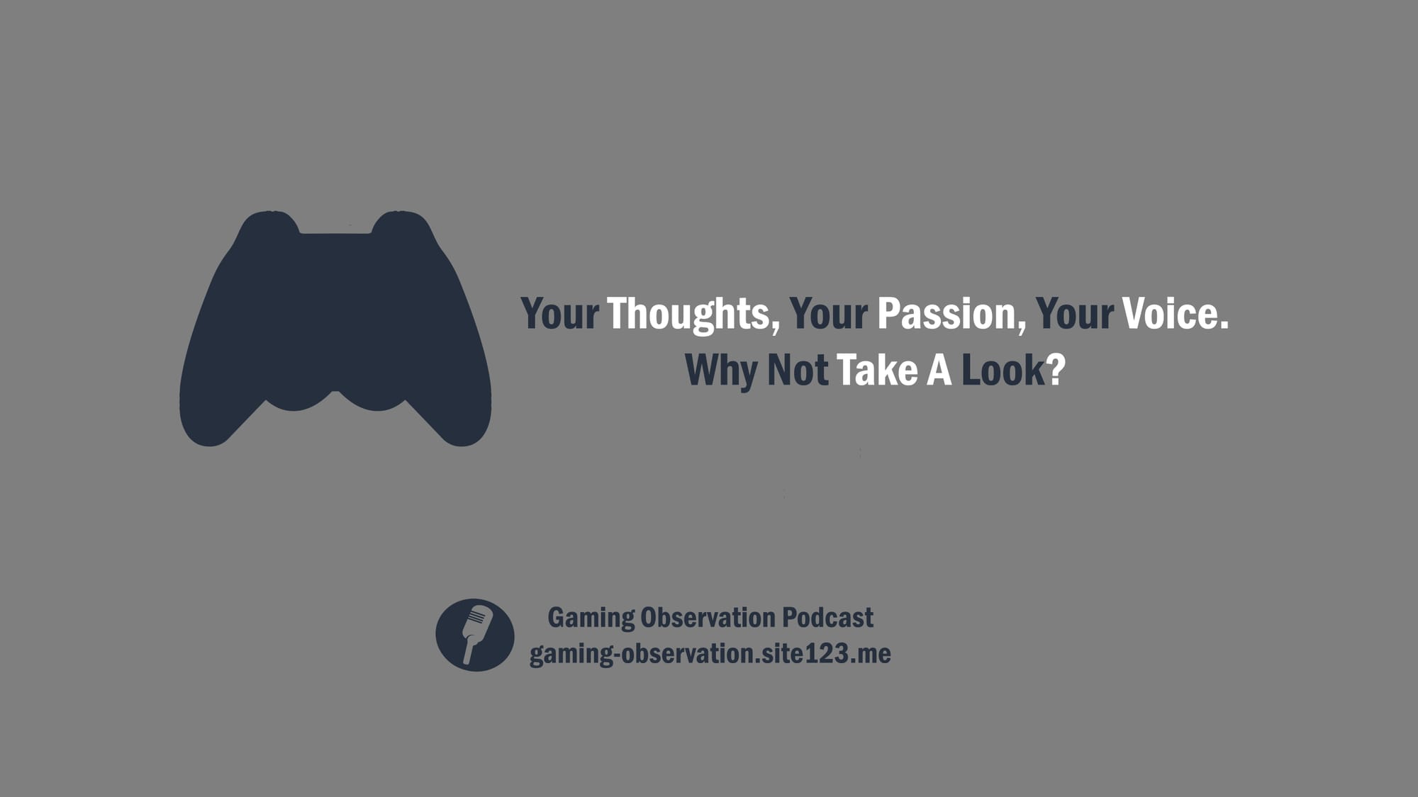 Gaming Observation Advertisement | Personal & School Project
