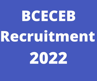 BCECEB Recruitment 2022- Eligibility Criteria
