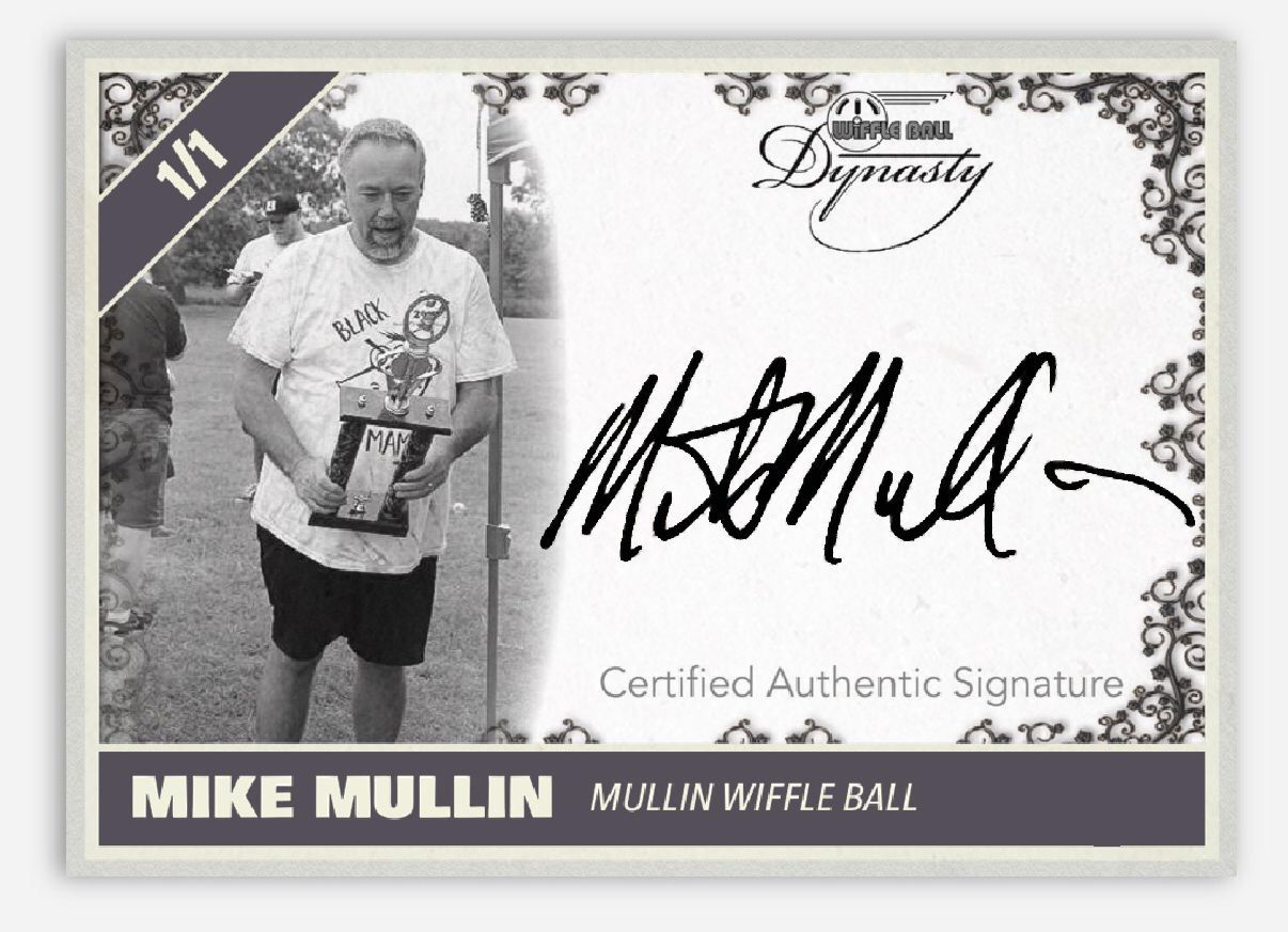 WIFFLE Ball Dynasty Autograph