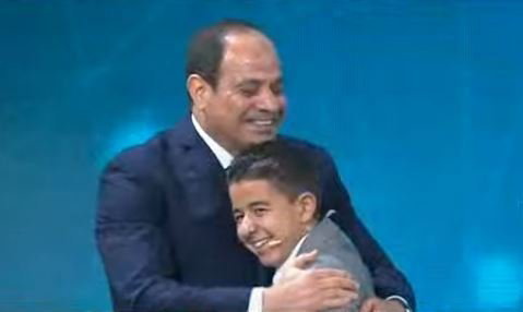 من مصر | الطفل زين يوسف محارب السرطان يبهر ضيوف منتدى شباب العالم بكلمته عن المرض
