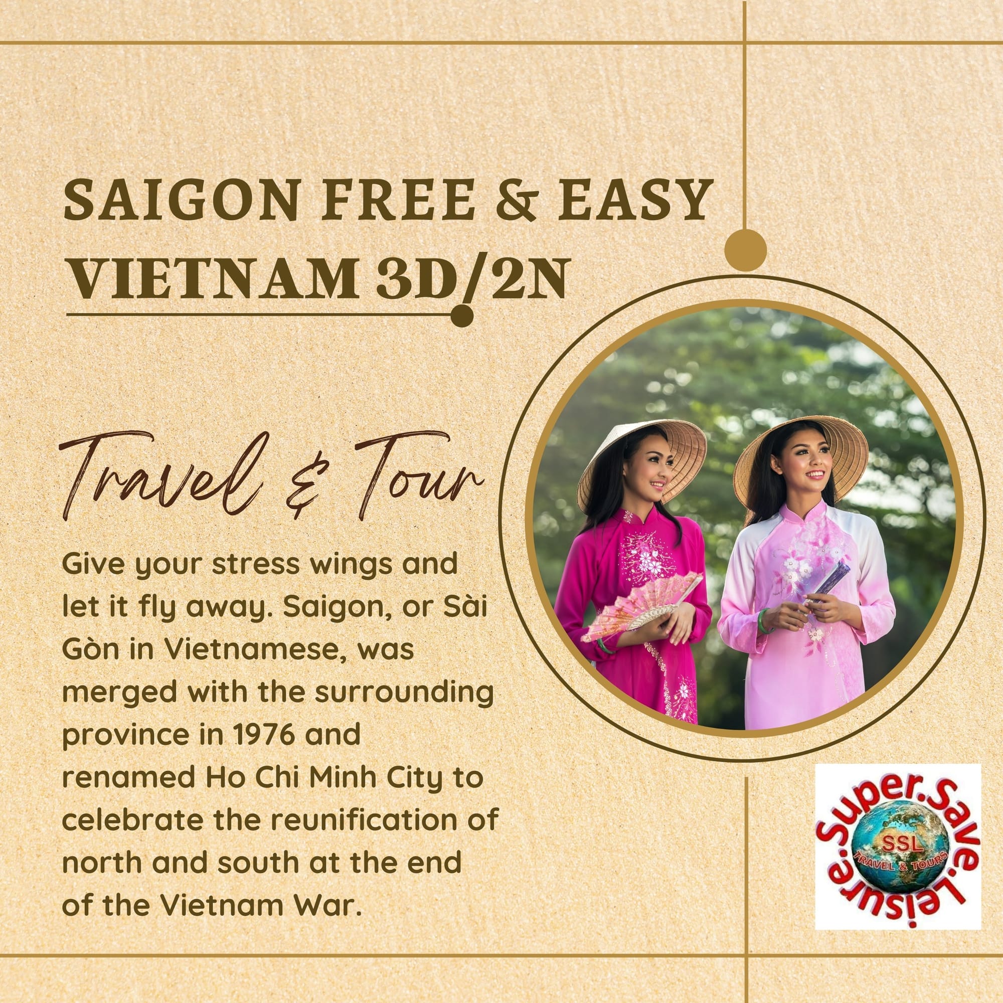 3D/2N SAIGON FREE & EASY