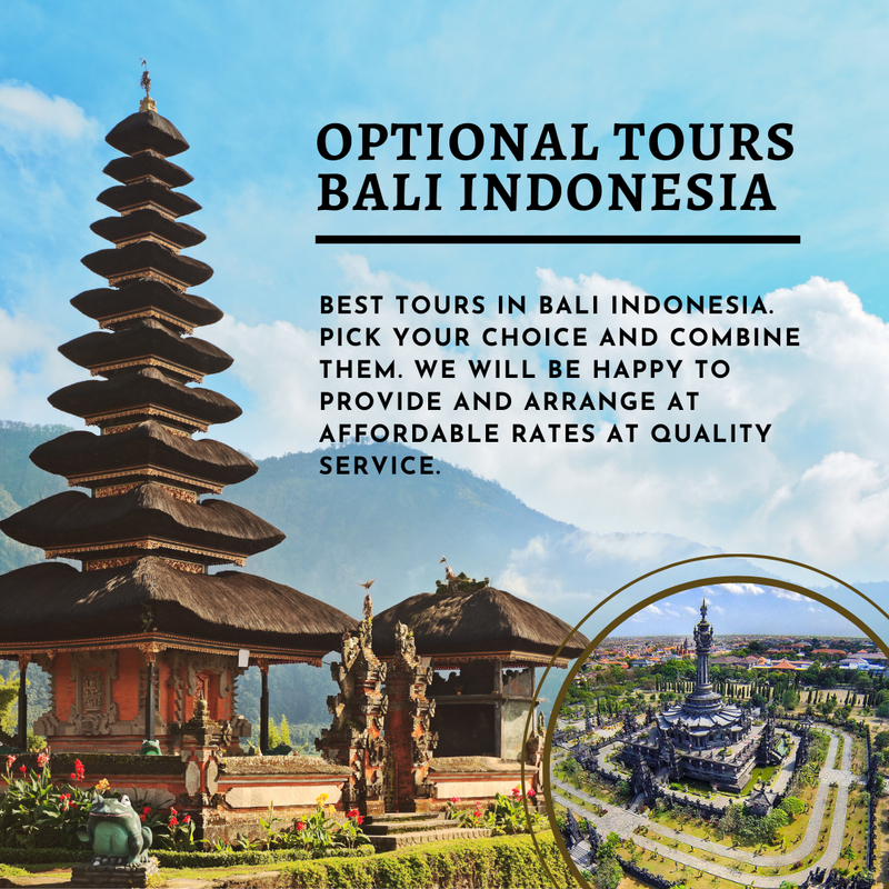 OPTIONAL TOURS