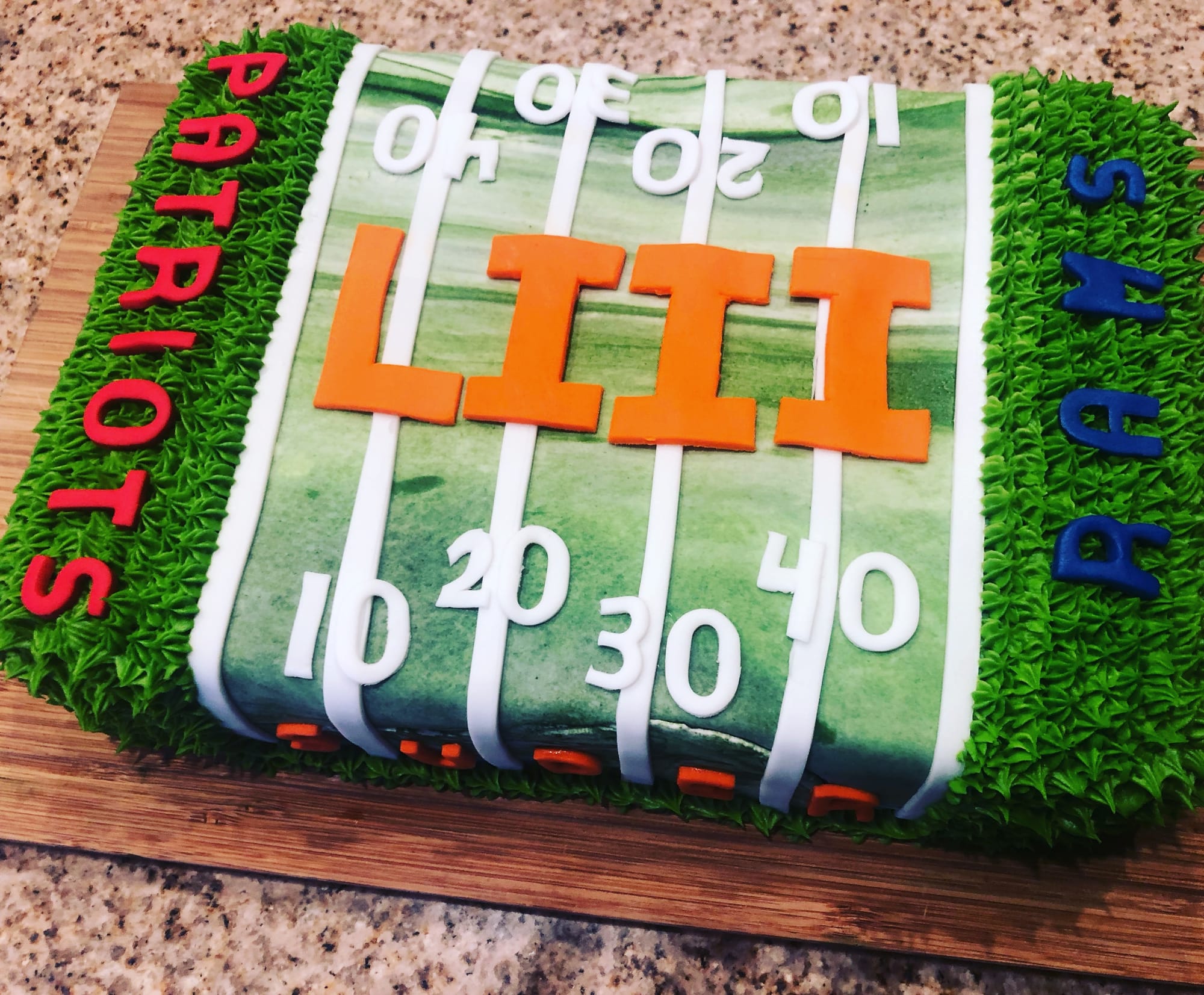 SuperBowl Cake