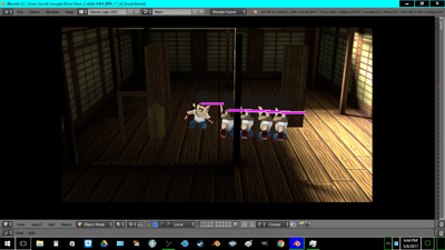 Things can fight, block, and die.