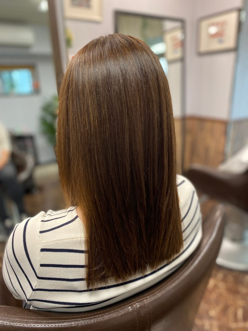 縮毛矯正（Japanese Hair Straightening)