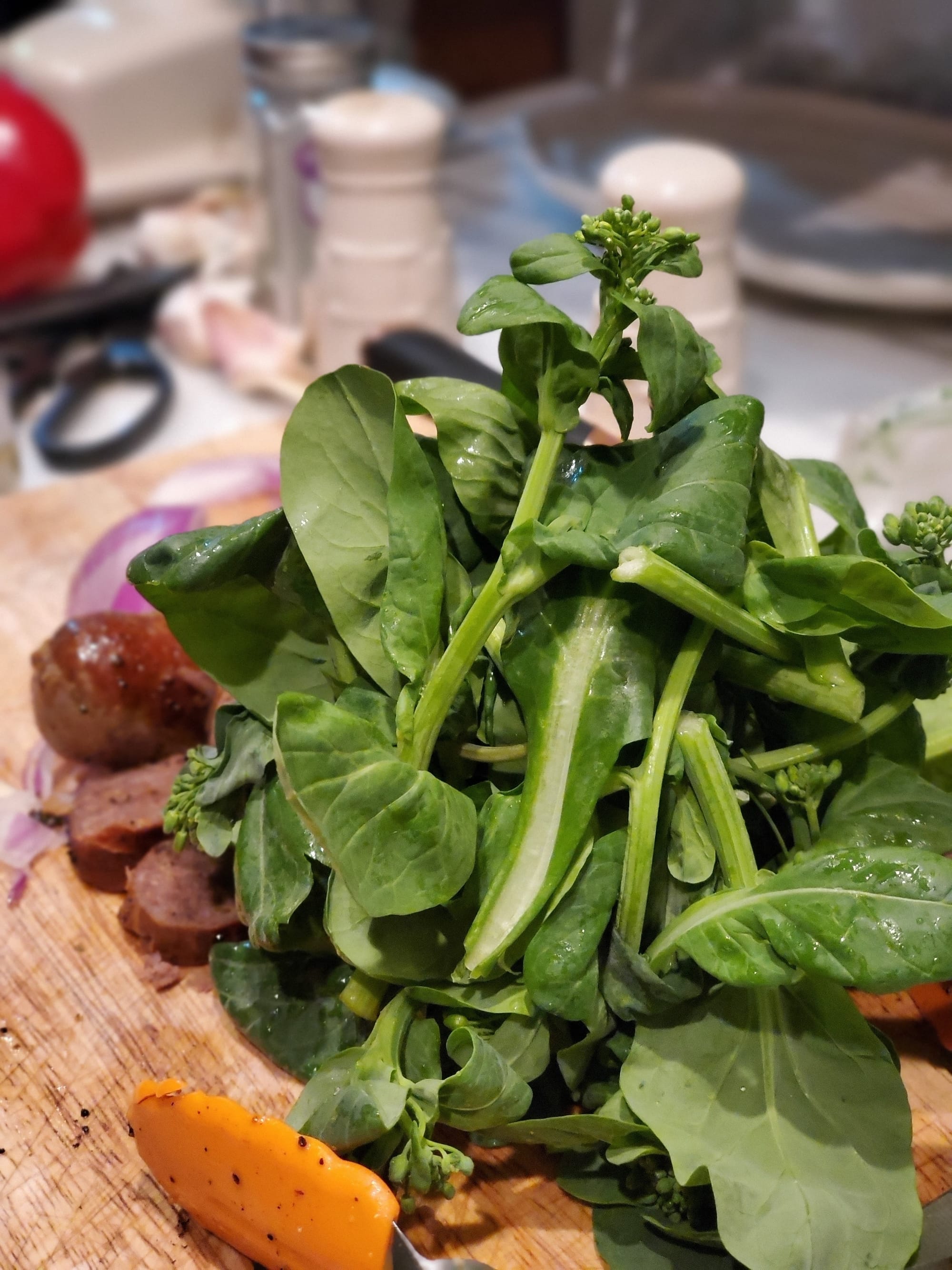 TATSOI AND MUTTON