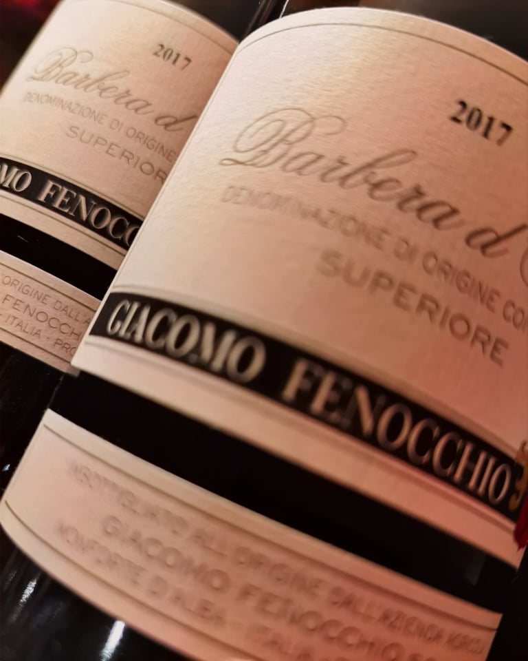2017 Barbera d'Alba, Giacomo Fenocchio
