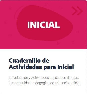 Cuadernillo de Actividades para Inicial